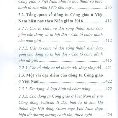 Dòng Tu Và Dòng Tu Công Giáo Ở Việt Nam - Những Kiến Thức Cơ Bản