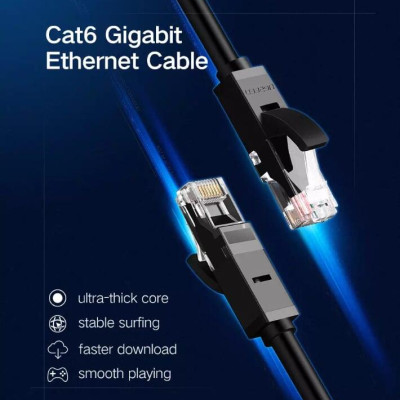 Ugreen UG20169NW102TK 40M màu Đen Cáp mạng LAN CAT6 UTP - HÀNG CHÍNH HÃNG
