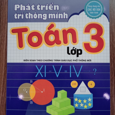 Sách - Phát triển trí thông minh Toán lớp 3 ( Biên soạn theo chương trình GDPT mới )