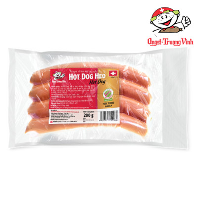 Hot dog heo 14-16cm 50g/Pork hot dog200GR/PE