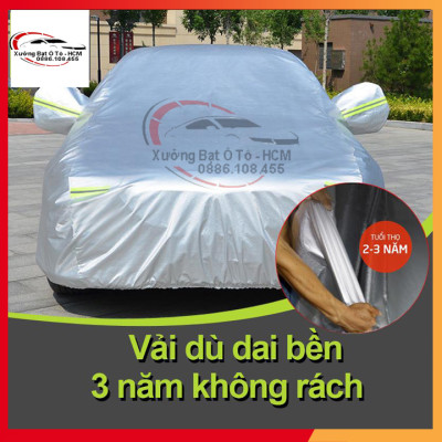 [TOYOTA RUSH] Bạt Phủ Ô Tô Vải Dù Oxford, Tráng Nhôm Cao Cấp, Áo Trùm Bảo Vệ Xe TOYOTA RUSH, Bạc Phủ Trùm Chống Nóng Chống Mưa, Chống Xước Xe, Bạt Của Xưởng Được May Theo Kích Cỡ Xe, Cam Kết Vừa Xe, Bền Và Đẹp Tới 2 Năm