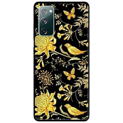 Ốp lưng dành cho Samsung A90 - Samsung S20 FE mẫu Chim Mẫu Đơn Vàng