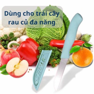 Bộ Dao Thớt Gọt Hoa Quả Mini, Dao Nạo Rau Củ Trái Cây Hoa Quả Nhỏ Gọn Cho Nhà Bếp, Du Lịch, Cắm Trại