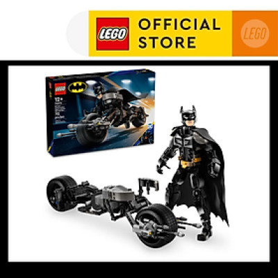 LEGO SUPERHEROES 76273 Đồ Chơi Lắp Ráp Mô Hình Người Dơi Và Siêu Xe Batpod (713 chi tiết)