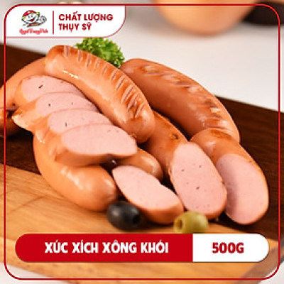 Xúc xích xông khói 9-10cm 50g/Smoked sausage500GR/PE