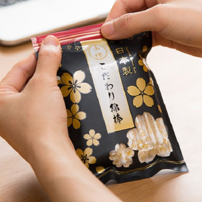 Gói 50 tăm bông cao cấp Nhật Bản Sanyo 100% bông gòn tự nhiên kháng khuẩn - Hàng nội địa Nhật Bản