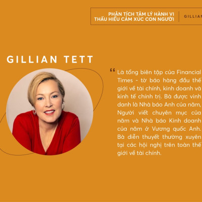 Sách - Phân tích tâm lý hành vi, thấu hiểu cảm xúc con người - Gillian Tett (1TTR Next Generation)