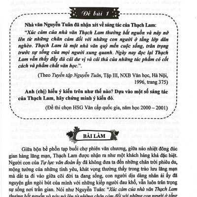 Tuyển Chọn Những Bài Văn Đạt Giải Cấp Tỉnh, Thành Phố Và Quốc Gia