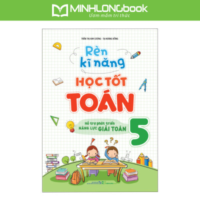 Sách: Combo 5 Cuốn Sách Toán Từ Cơ Bản Đến Nâng Cao Dành Cho Học Sinh Lớp 5