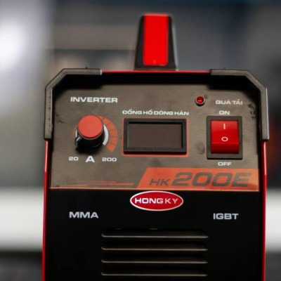 Máy hàn que MMA Hồng Ký Eco 200 Ampe 220V - HK200E (IGBT)