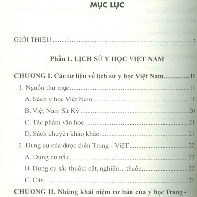 Lịch Sử Y Học Cổ Truyền Và Nhà Thuốc Trung - Việt 