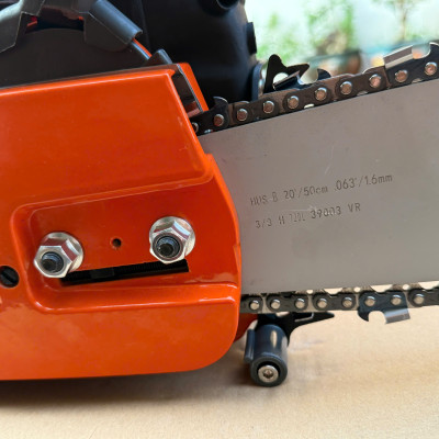 Máy cưa xích chạy xăng HUSPANDA 365 lam đúc latinh 60cm kèm phụ kiện tặng dũa - bugi bảo hành 12 tháng