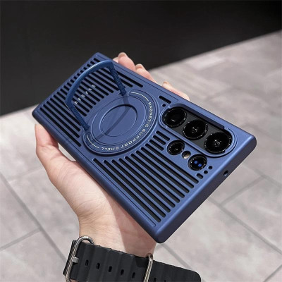 Ốp Lưng Nhựa Cứng Tản Nhiệt Từ Tính Cho Samsung S25 Ultra / S24 Ultra / S23 Ultra / S23+ - BUM STORE GALAXY CASE