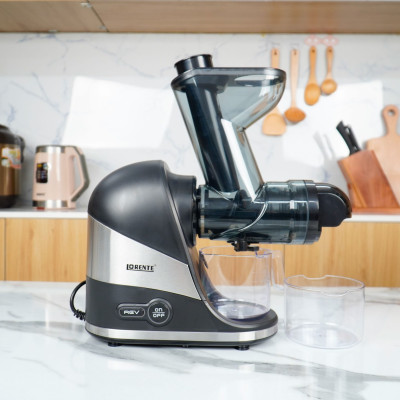 Máy ép chậm trục ngang cao cấp lõi đồng công suất khủng 450W Lorente dùng được cho cả quán, ép rau củ quả...-Hàng chính hãng