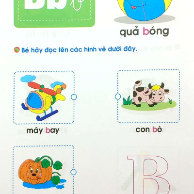 Tủ Sách Bé Vào Lớp 1 - Bé Với Abc (Tái Bản 2020)