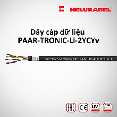 Dây cáp dữ liệu HELUKABEL PAAR-TRONIC-Li-2YCYv