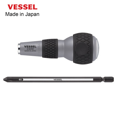 Tô vít đóng cán tròn No.230W-2 thương hiệu Vessel (Nhật Bản)