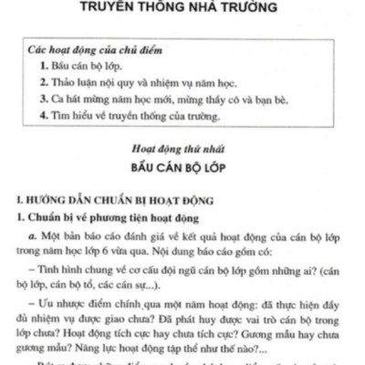 Sách Hướng dẫn thực hiện hoạt động giáo dục ngoài giờ lên lớp 7 (theo chương trình GDPT mới)