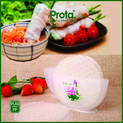 Combo 2 tô nhúng bánh tráng 3 ngăn hoa lớn Prota