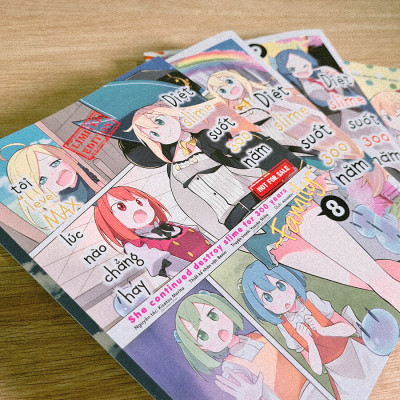 Combo 2 Cuốn sách: [Combo Manga] Diệt Slime Suốt 300 Năm, Tôi Levelmax Lúc Nào Chẳng Hay (Tập 8 + 9)