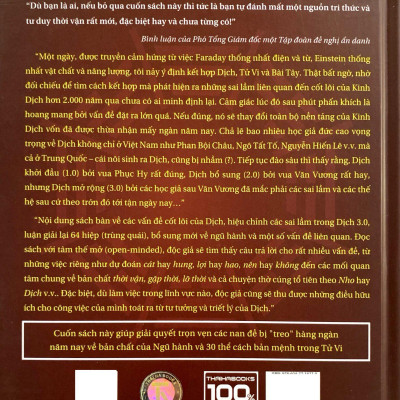 Kinh Dịch 4.0 - Nhận Thức Lại Dịch - Luận Giải-Ứng Dụng - Cải Thiện Thời Vận