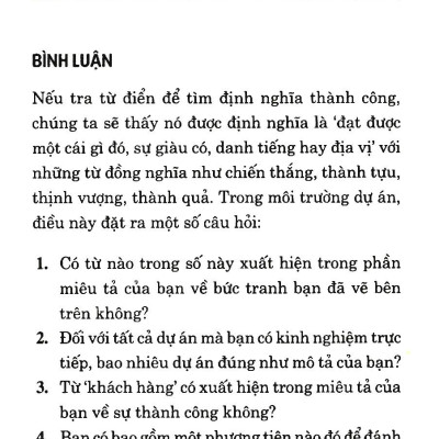 Quản Lý Dự Án Thành Công