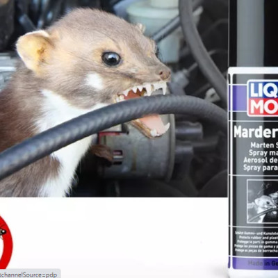 CHAI XỊT CHỐNG CHUỘT - ĐUỔI CHUỘT CHO XE Ô TÔ - XE MÁY LIQUI MOLY MARDER SPRAY 1515 - 200ML Made in Germany