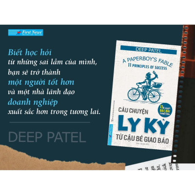 Combo Câu Chuyện Ly Kỳ Từ Cậu Bé Giao Báo + Dám Nghĩ Lớn (Bìa Mềm) - Bản Quyền