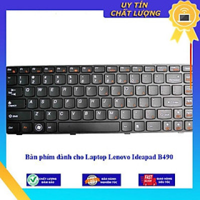 Bàn phím dùng cho Laptop Lenovo Ideapad B490 - Hàng Nhập Khẩu New Seal