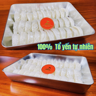 Tổ Yến Sào Tinh Chế (5 Tổ/40g/Hộp) (Tổ Yến làm sạch/Tổ Yến Sạch chế biến từ Tổ Yến Thô /Tổ Yến còn lông) Yến Sào Trung Nam
