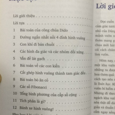 Sách - Các bài giảng về Toán cho Mirella 1