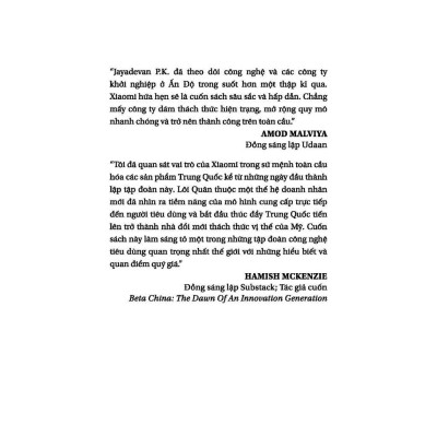Sách - Xiaomi - Hành Trình Một Công Ty Khởi Nghiệp Trở Thành Thương Hiệu Toàn Cầu - Tân Việt Books