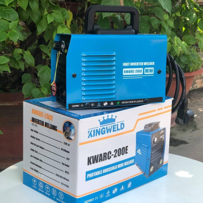 MÁY HÀN QUE MINI ĐIỆN TỬ (1.6mm - 3.2mm) KINGWELD KWARC-200E - HÀNG CHÍNH HÃNG
