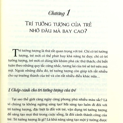 Bí Quyết Nuôi Dưỡng Trí Tưởng Tượng Cho Con