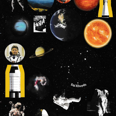 Vũ Trụ - Sách Dán Hình Thông Minh