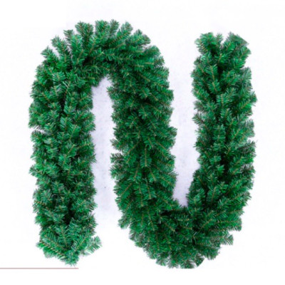 Dây thông Noel - dài 290cm - đầy đủ phụ kiện - Cây giả, hoa lụa trang trí nhà cửa