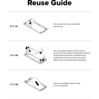 [Combo 2] Dán cường lực dành cho Samsung Galaxy Z Fold 7 RINGKE Cover Display Easy Slide Tempered Glass (Màn hình ngoài) có khung trợ dán rút bụi_ Hàng chính hãng