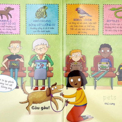 Let’S Go To The Vet - Nào Mình Cùng Đến Trạm Thú Y (Song Ngữ Anh - Việt)