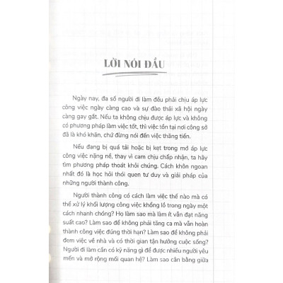 Mệt Mỏi Không Phải Do Công Việc Mà Do Phương Pháp Làm Việc - Vanlangbooks