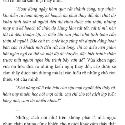 Sức Mạnh Của Sự Khen Ngợi