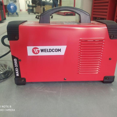 MÁY HÀN QUE ĐIỆN TỬ 1.6-4.0MM MAXI 250D WELDCOM (2 NGUỒN 220V VÀ 380V ) - HÀNG CHÍNH HÃNG