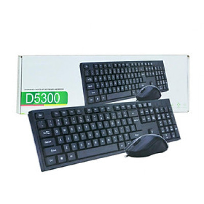 Bộ Chuột Và Bàn Phím Có Dây BOSSTON D5300