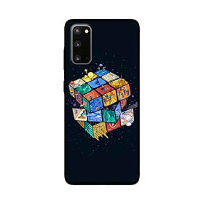 Ốp Lưng Dành Cho Samsung Galaxy S20 mẫu Rubik Vũ Trụ - Hàng Chính Hãng