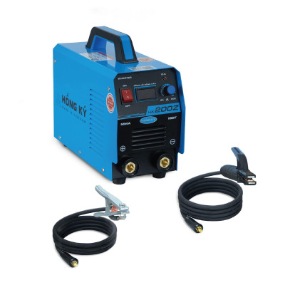 MÁY HÀN QUE ĐIỆN TỬ MMA INVERTER 200A 220V (1.6-3.2MM)  HỒNG KÝ HK200Z - HÀNG CHÍNH HÃNG
