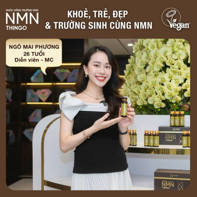 (Liệu trình 1 năm 9 hộp NMN tặng 1NMN và 3 quà) - NMN Thingo Nước uống trường sinh, trẻ hóa làn da, tăng cường sức khỏe