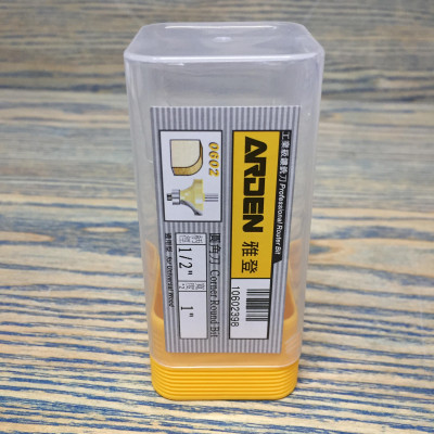 Mũi phay, mũi soi, mũi cắt vát cạnh tròn lồi 1/2"x1"(R=12.70mm) ARDEN