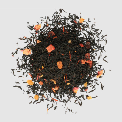 Trà đen Ceylon Basilur vị dâu kem vùng Ruhuna – 100g (hộp thiếc)