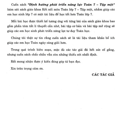 Sách bổ trợ_Định Hướng Phát Triển Năng Lực Toán 7 - Tập 1 (Bám Sát SGK Kết Nối)_HA