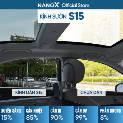 Phim cách nhiệt ô tô 7 chỗ gói phổ thông NanoX