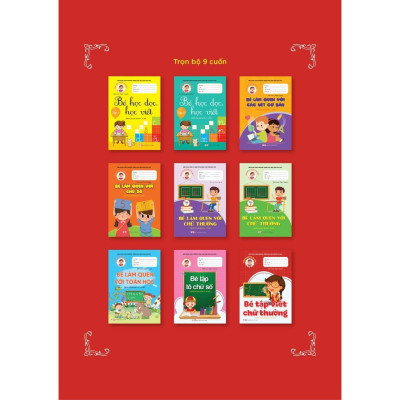 Sách - Khởi Đầu Cho Bé Vào Lớp 1 -Bé Làm Quen Với Chữ Số - Tân Việt Books